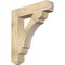 Ekena Millwork Olympic Craftsman Rough Sawn Bracket, Douglas Fir, 6"W x 32"D x 36"H BKT06X32X36OLY04RDF - alternate 1